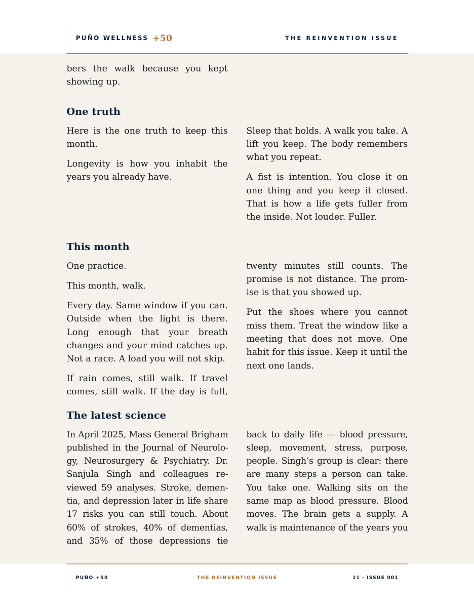 Issue 001 page, P.11 · STORY